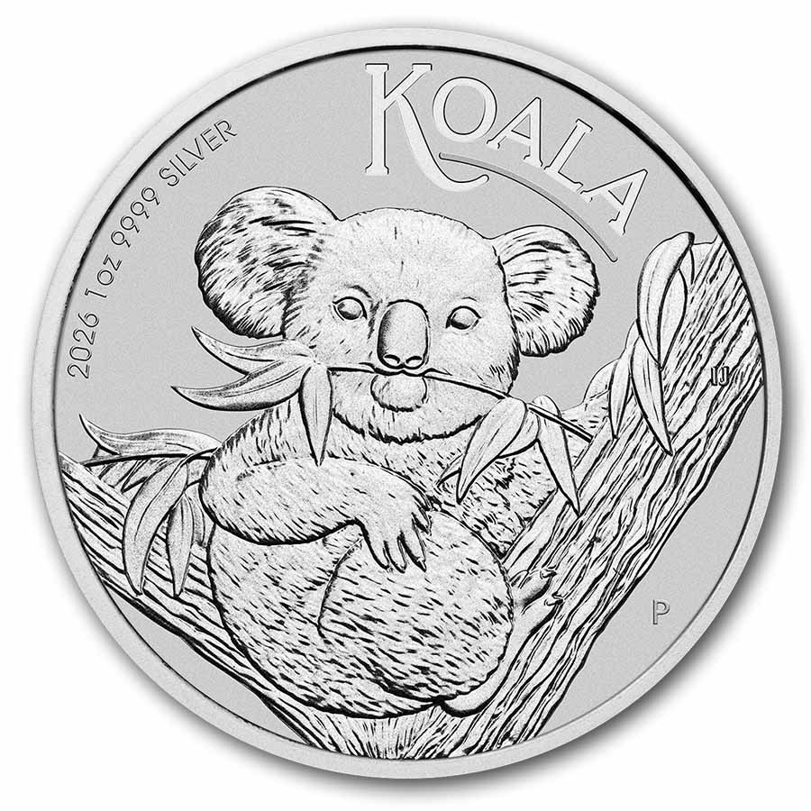 2026 Australia 1 oz Silver Koala BU-Pre-Sale
