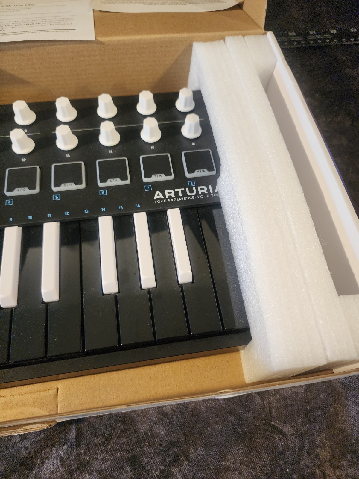 Arturia MiniLab mkII Midi Keyboard Controller BLACK