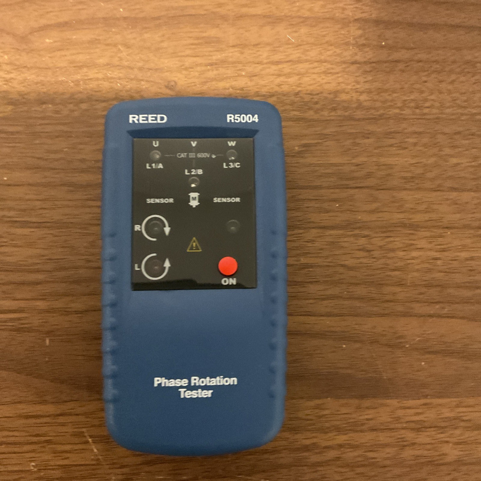 REED Instruments R5004 Phase Rotation Tester Three Phase Power Source ￼￼