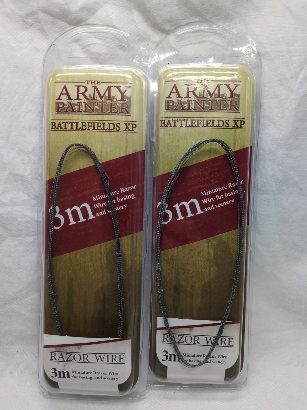 (2) Packs Army Painter 3m Razor Wire BF4209