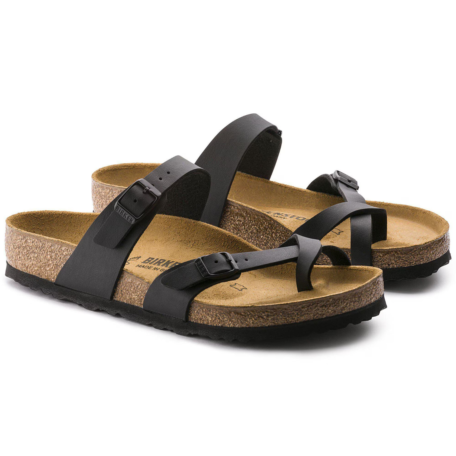 New Birkenstock Mayari Birko-Flor  Wide EU37-41  Black woman's sandals