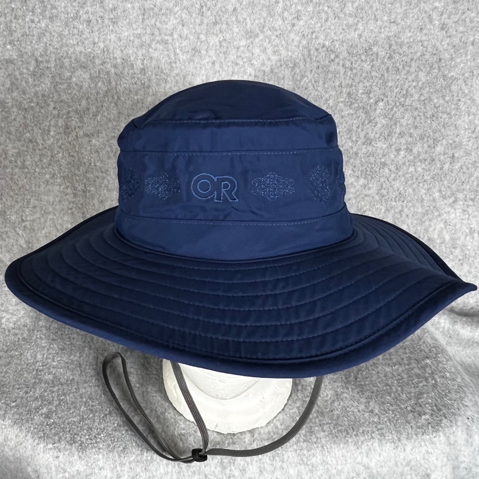 OR Outdoor Research Womens Small Solar Roller Sun Hat Blue UPF 40 NEW Gorpcore
