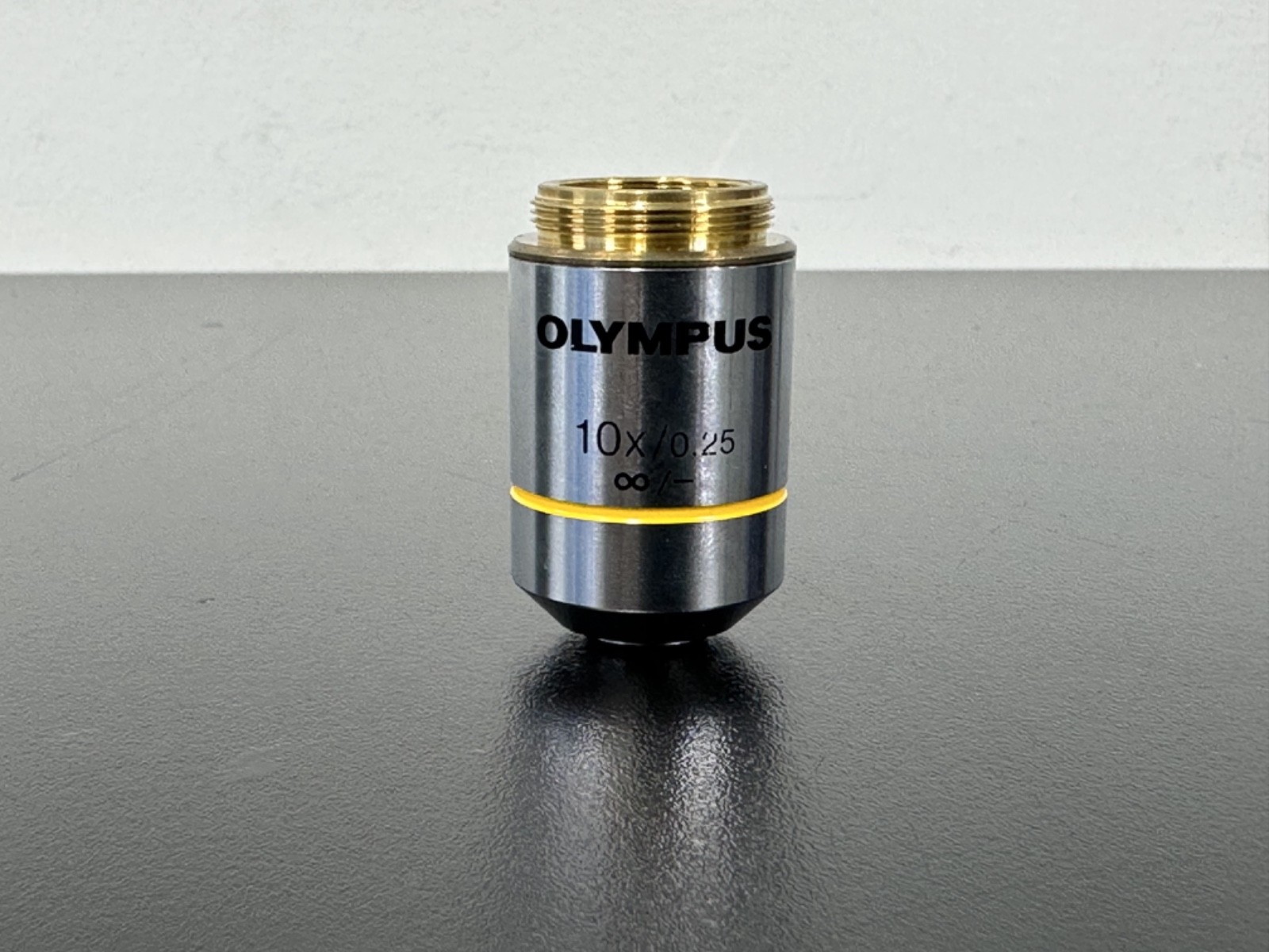 Olympus Plan Objective 10X/0.25 Infinity Microscope Objective Lens