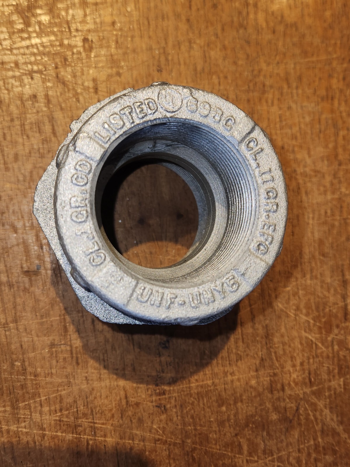 ONE - NEW - OLD STOCK - Crouse Hinds Union 1-1/2" UNF-UNY 5 SHIPS FREE