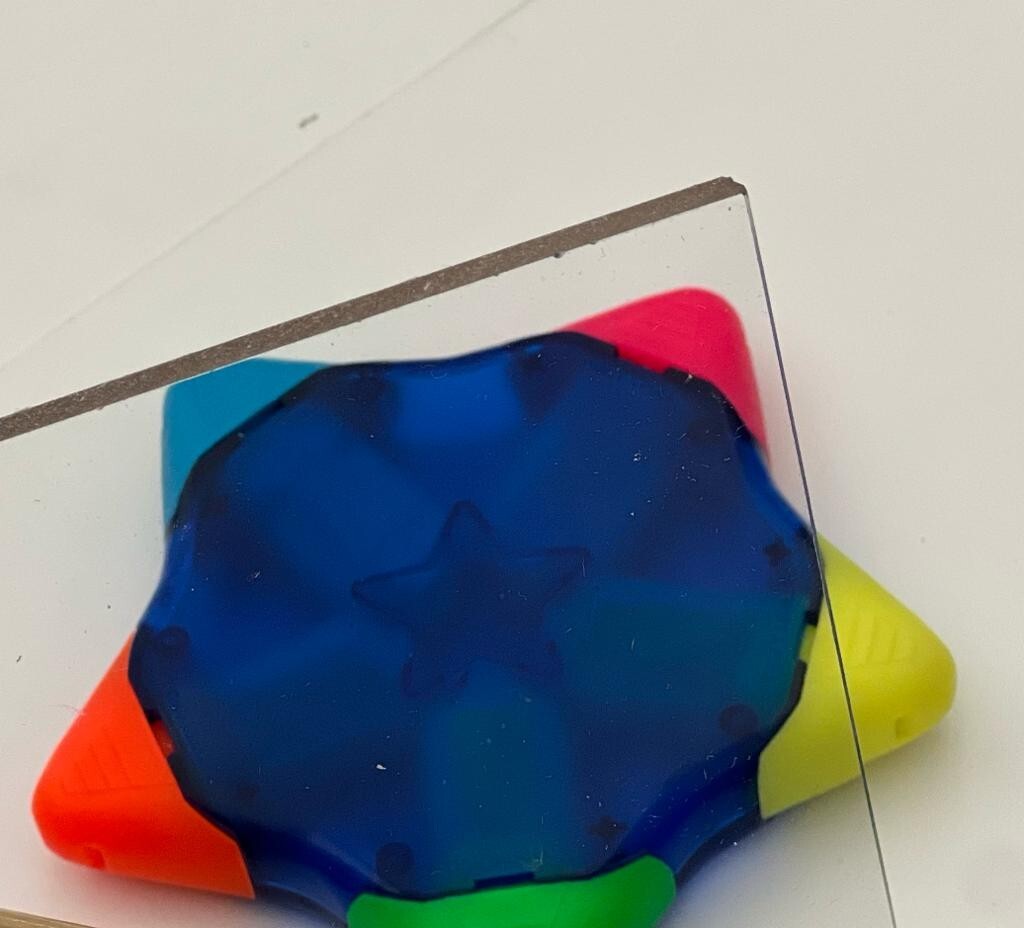 Clear Acrylic Plexiglass Plastic Sheet - 3/8" Thick - Clear - 24" x 48"