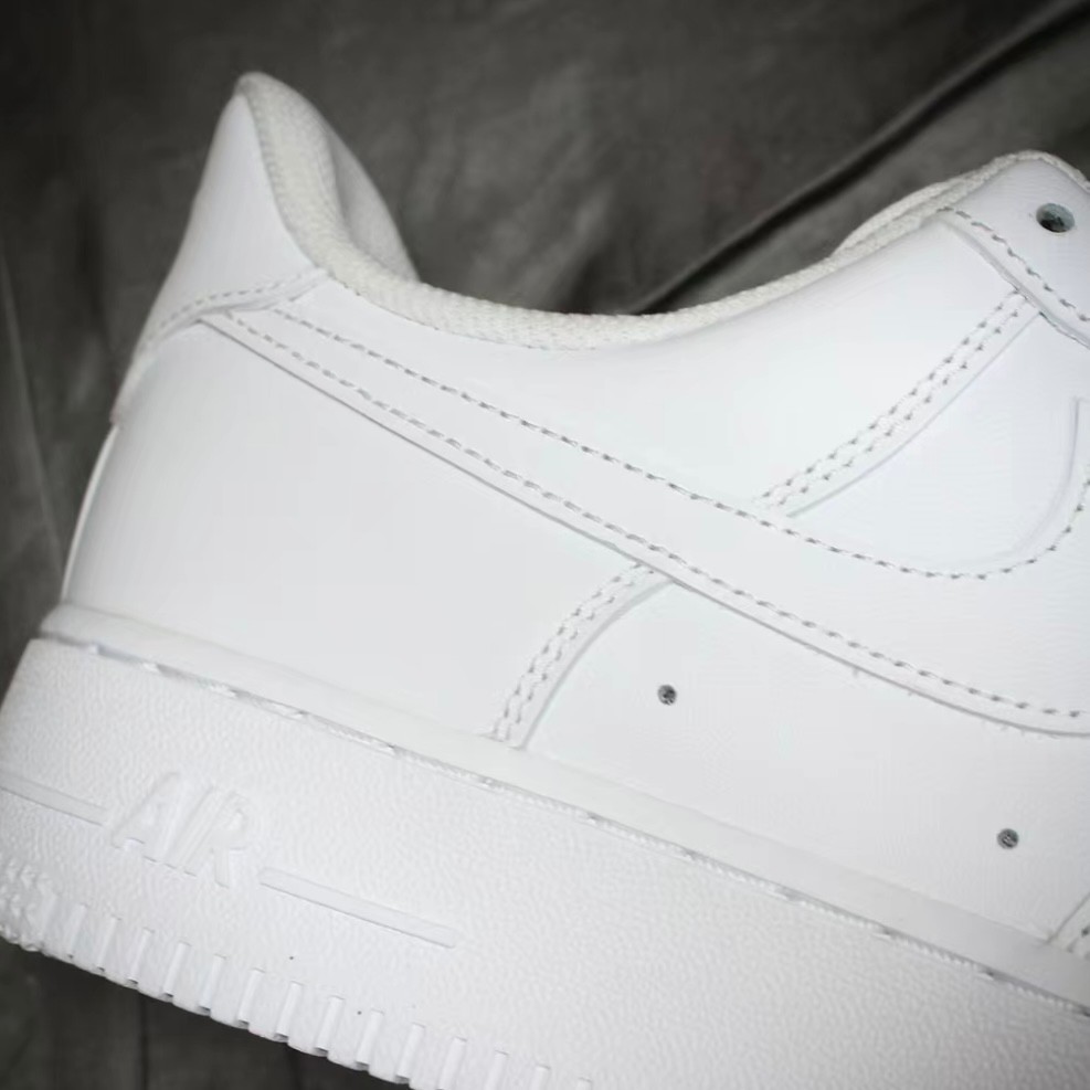 Nike Air Force 1 "Triple White" Low Top Classic Sneakers US size
