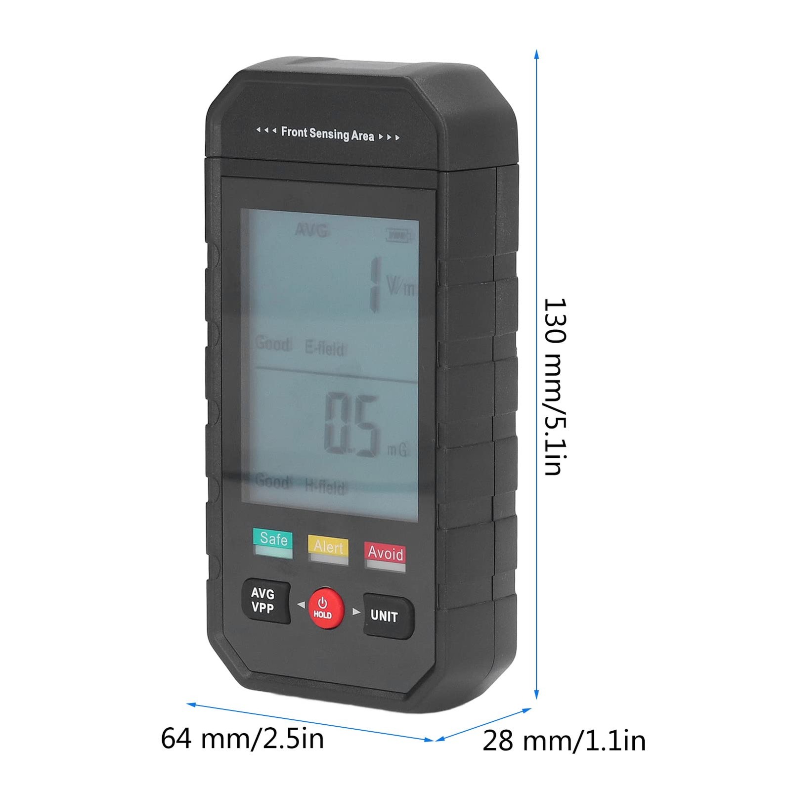 Sanpyl EMF Meter Electromagnetic Field Detector Digital LCD Handheld