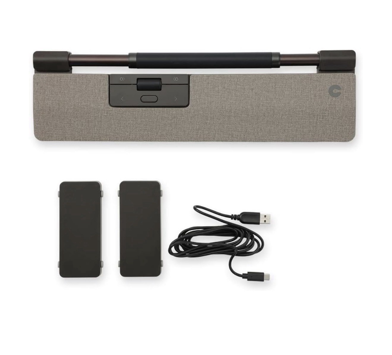 NEW Contour RollerMouse Pro Wired Ergonomic Rollerbar Mouse USB Grey