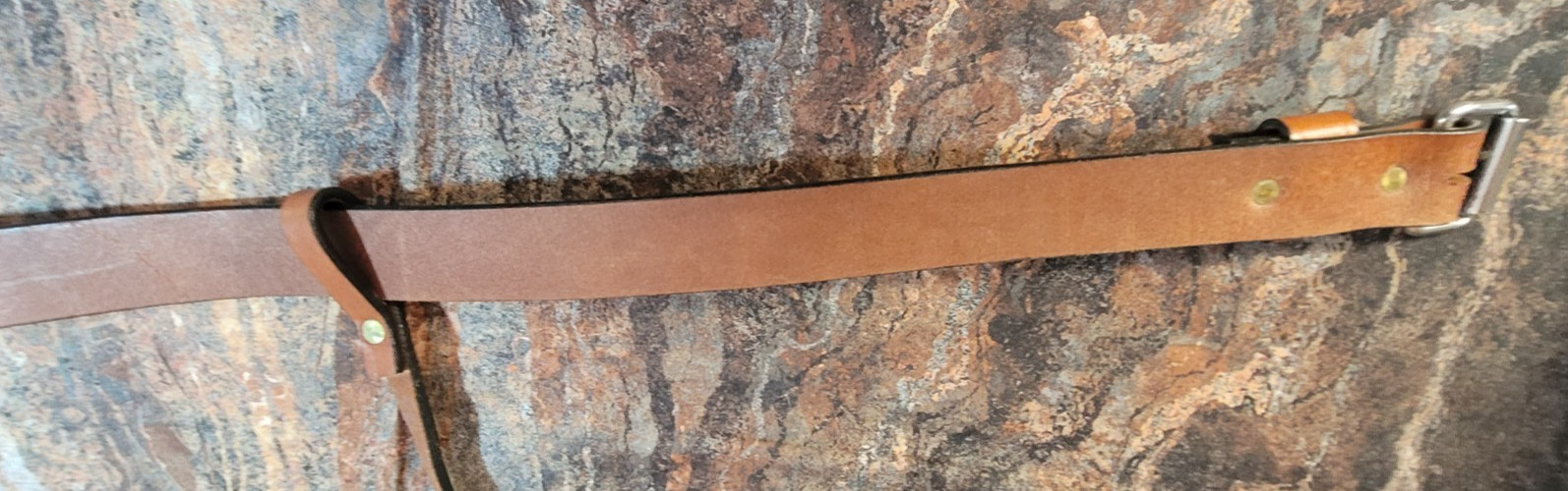 Circle Y Leather Flank Cinch (Back Cinch) in Brown (no back billets)