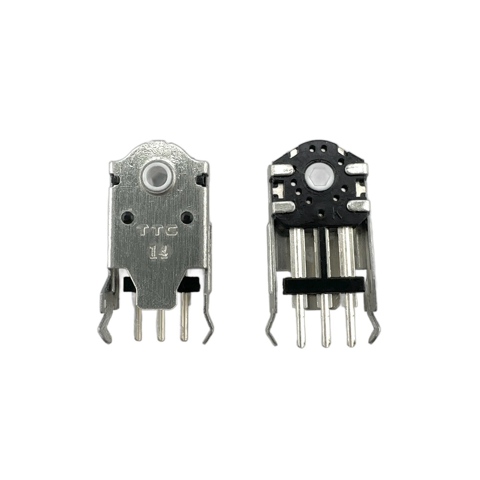 14mm TTC White Core Mouse Scroll Wheel Encoder (2 Pieces) US Stock