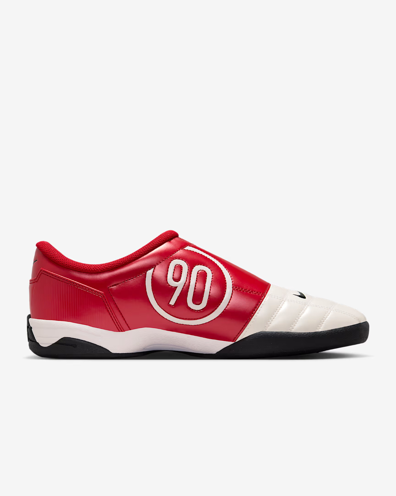 New Nike Total 90 SP 'Manchester United' Shoes - White/ Gym Red (HQ2851-100)