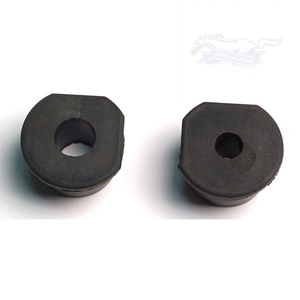 64 1/2 65 66 Mustang Air Conditioning Hose Grommets To Radiator Support - 378264