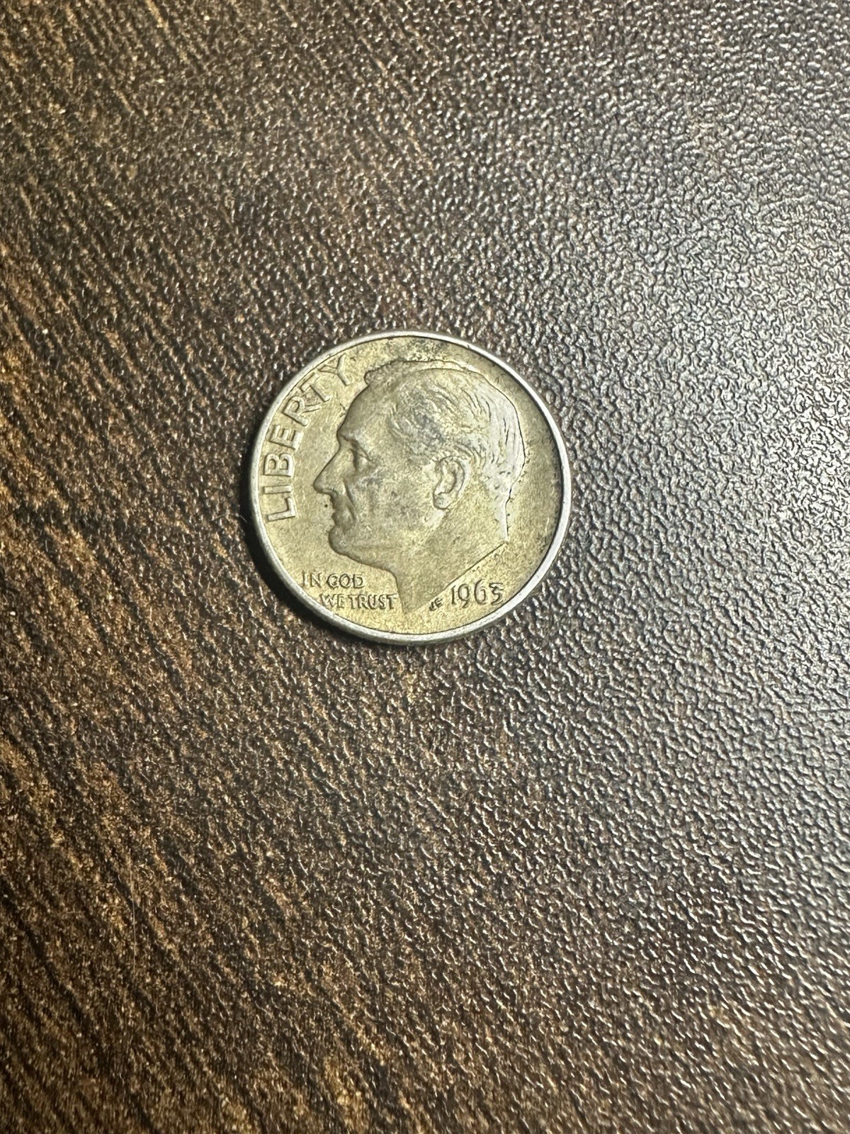 1963 D Dime