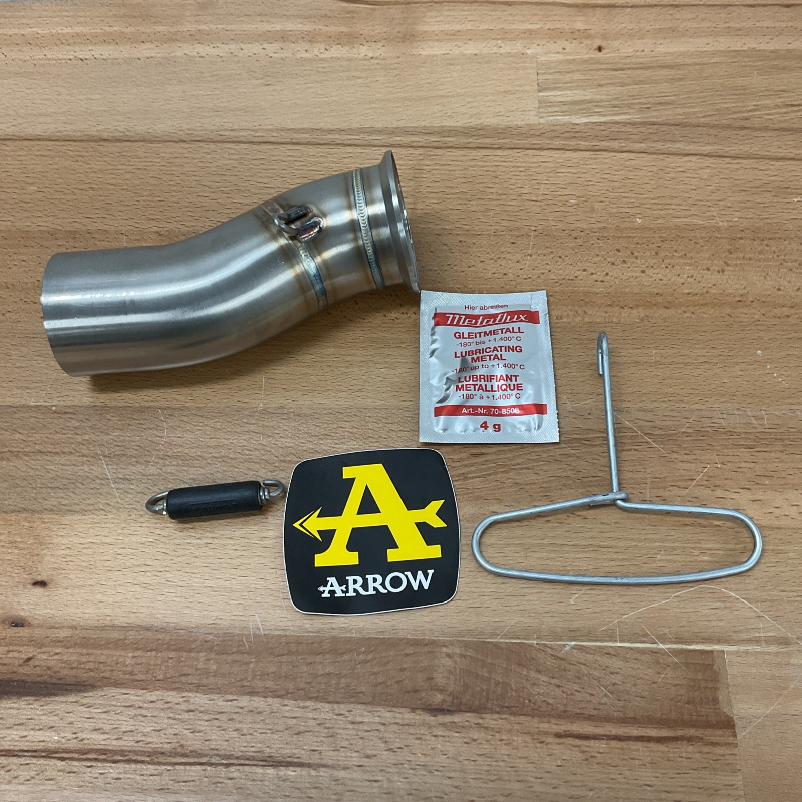 Arrow Racing Brand Stainless Steel Link Pipe - 72175PD