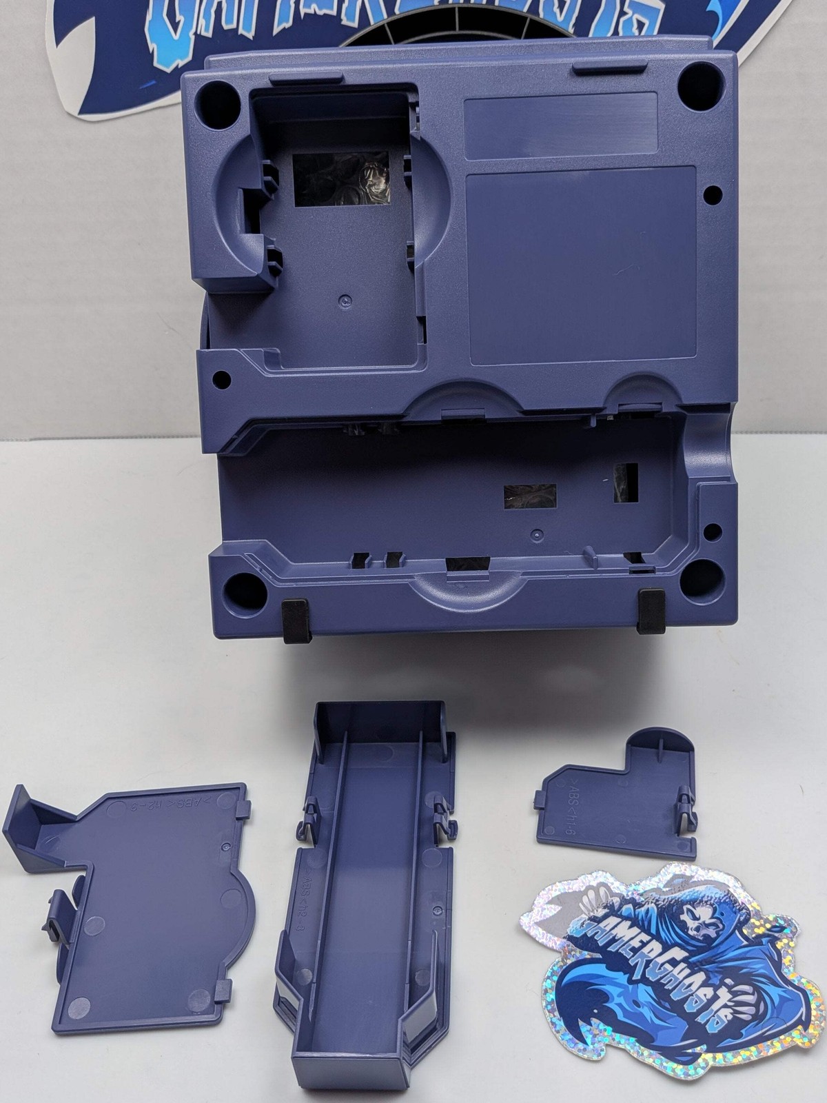 Nintendo GameCube Replacement Shell / Case - Indigo / Purple