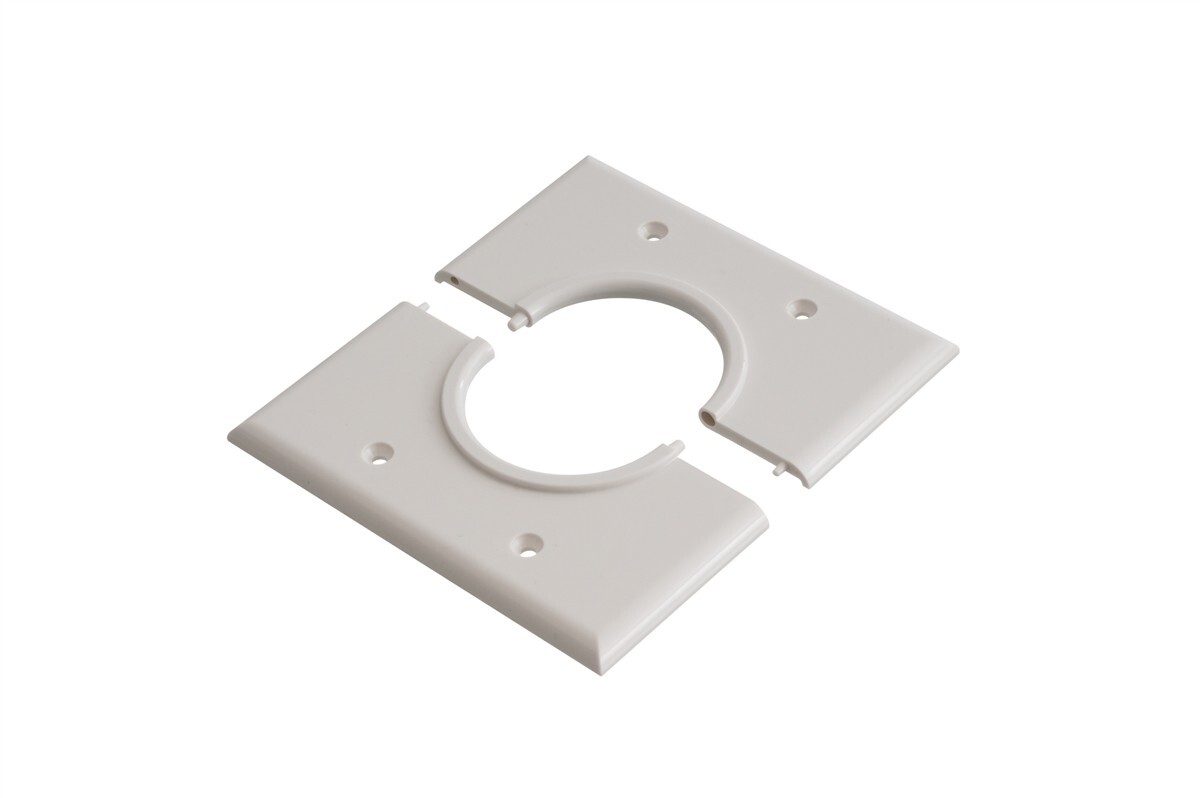Arlington CESP2 Two Gang Split Wall Plate 10pack