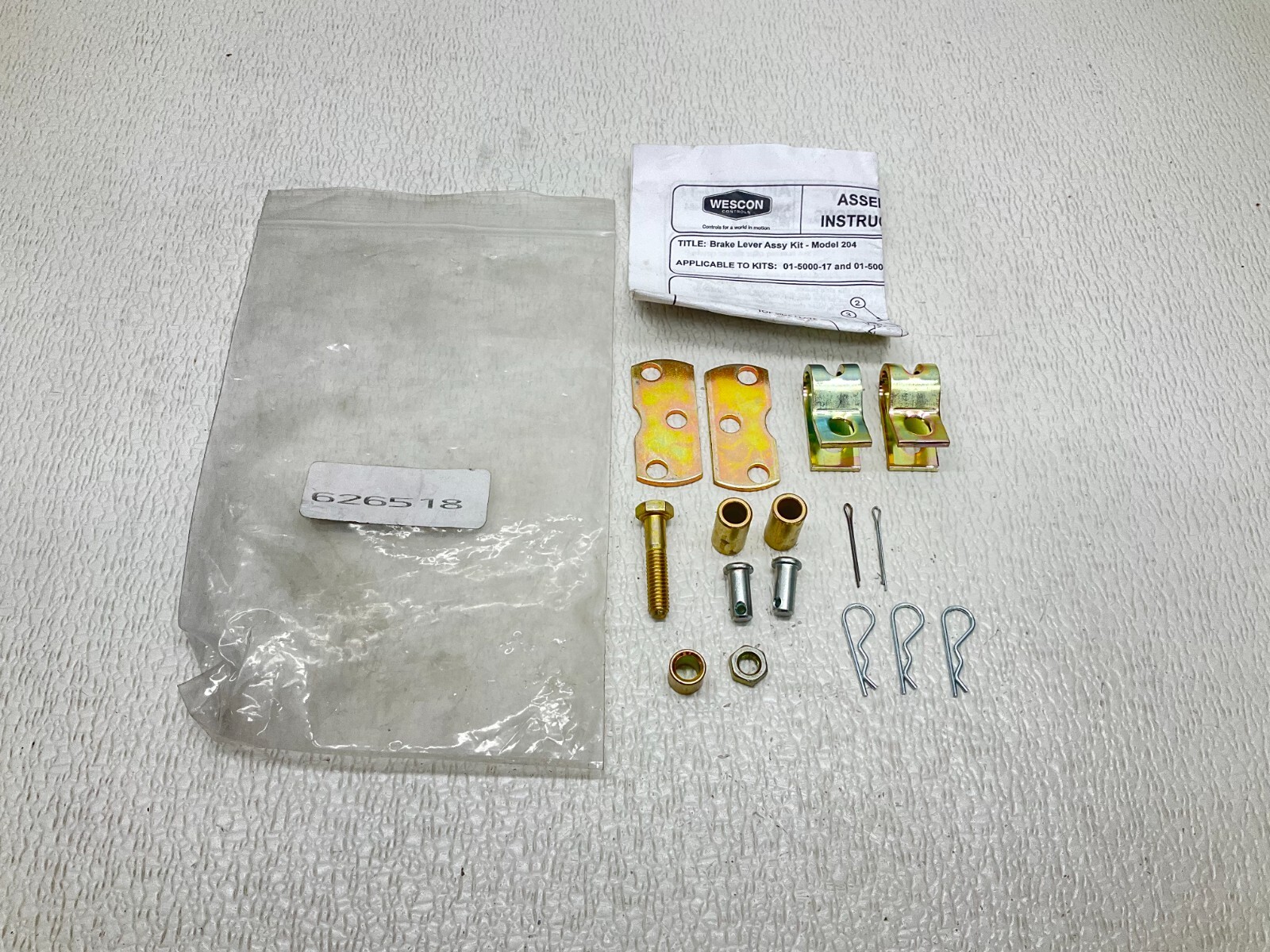 Wecson 626518 Brake Lever Assembly Hardware Kit New (TSC)