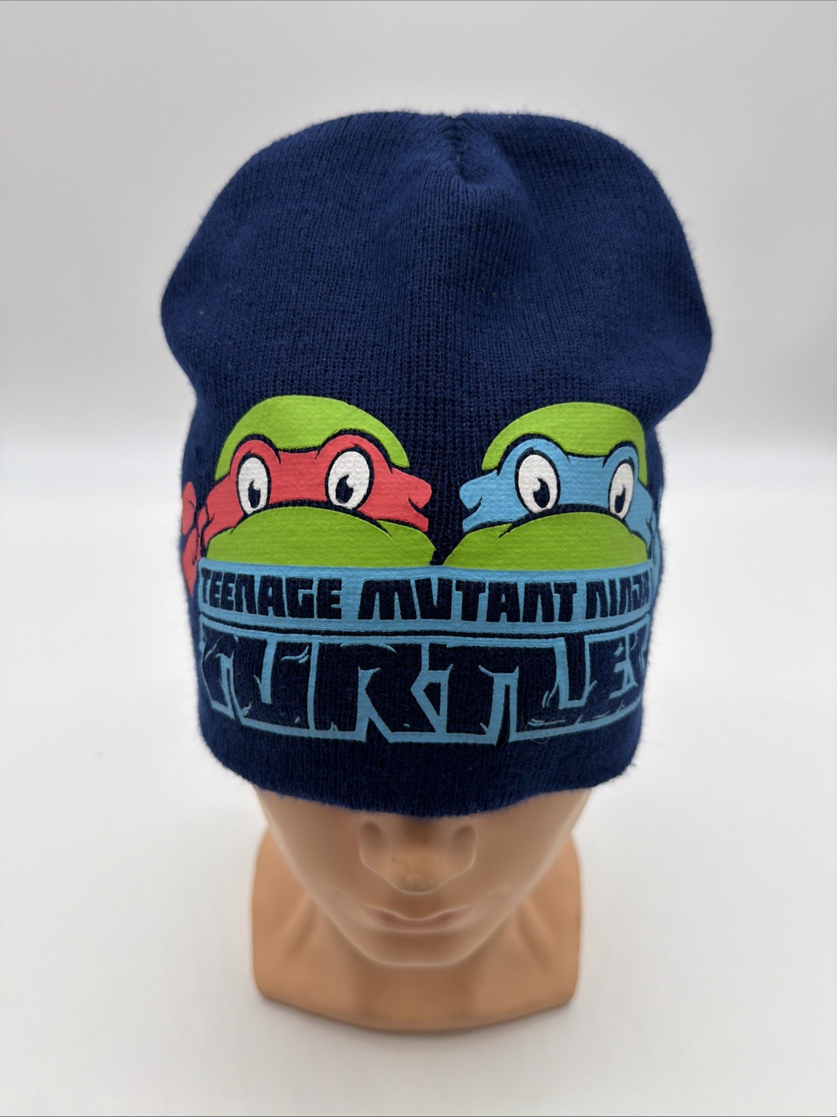 Nickelodeon Teenage Mutant Ninja Turtlez Banie Boys Blue Graphic Print.#41954
