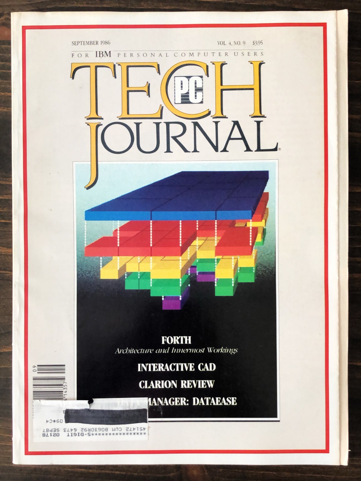 PC Tech Journal Magazine, 1986 September, Vol. 4 No. 9  IBM Personal Computer