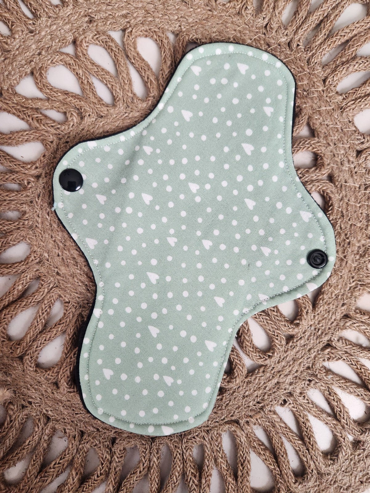 Reusable Menstrual Pads, 100% Organic Cotton Fabric, Eco-friendly, Perfume Free