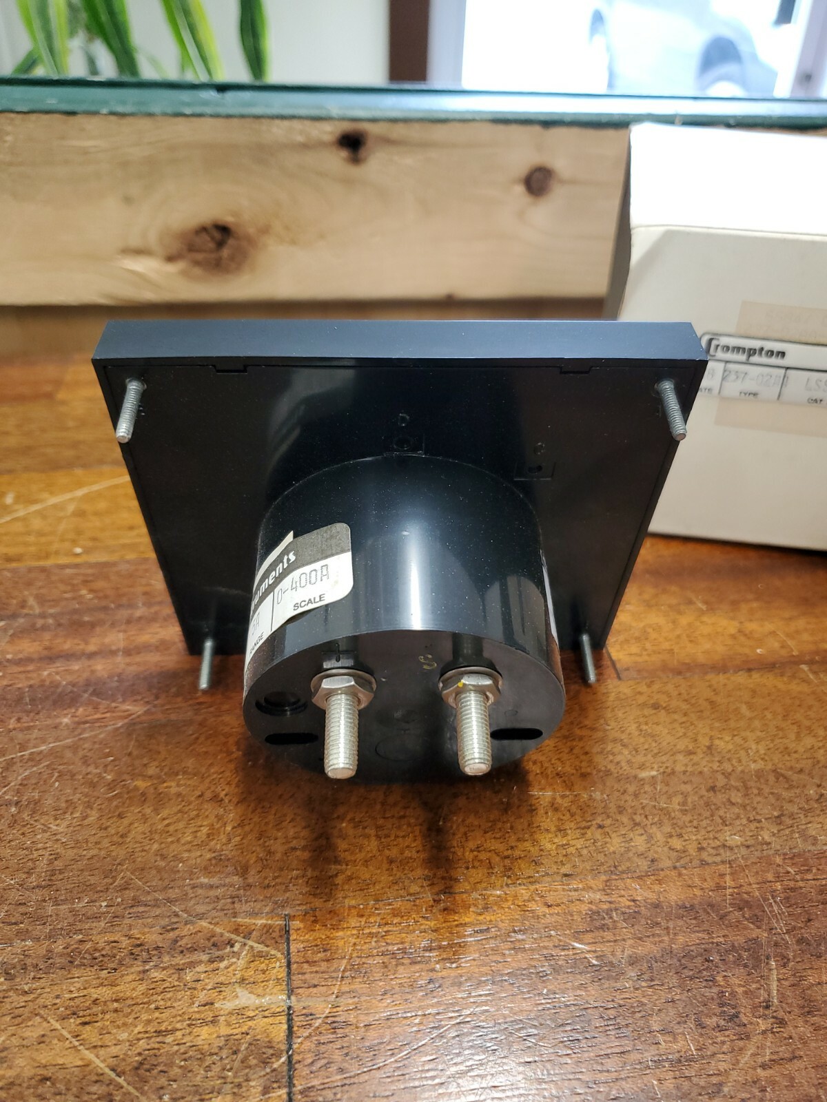 CROMPTON 237-02AA-LSSC-5A 0-400AC AMPERES METER NIB