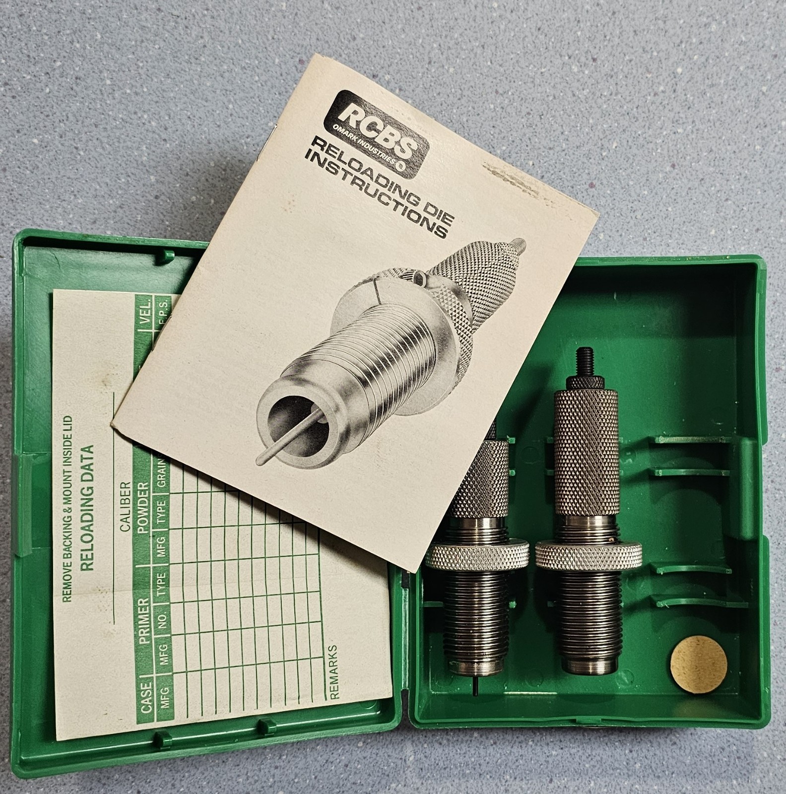RCBS .303 British Full Length 2-Die Set - Group A - Part 15401