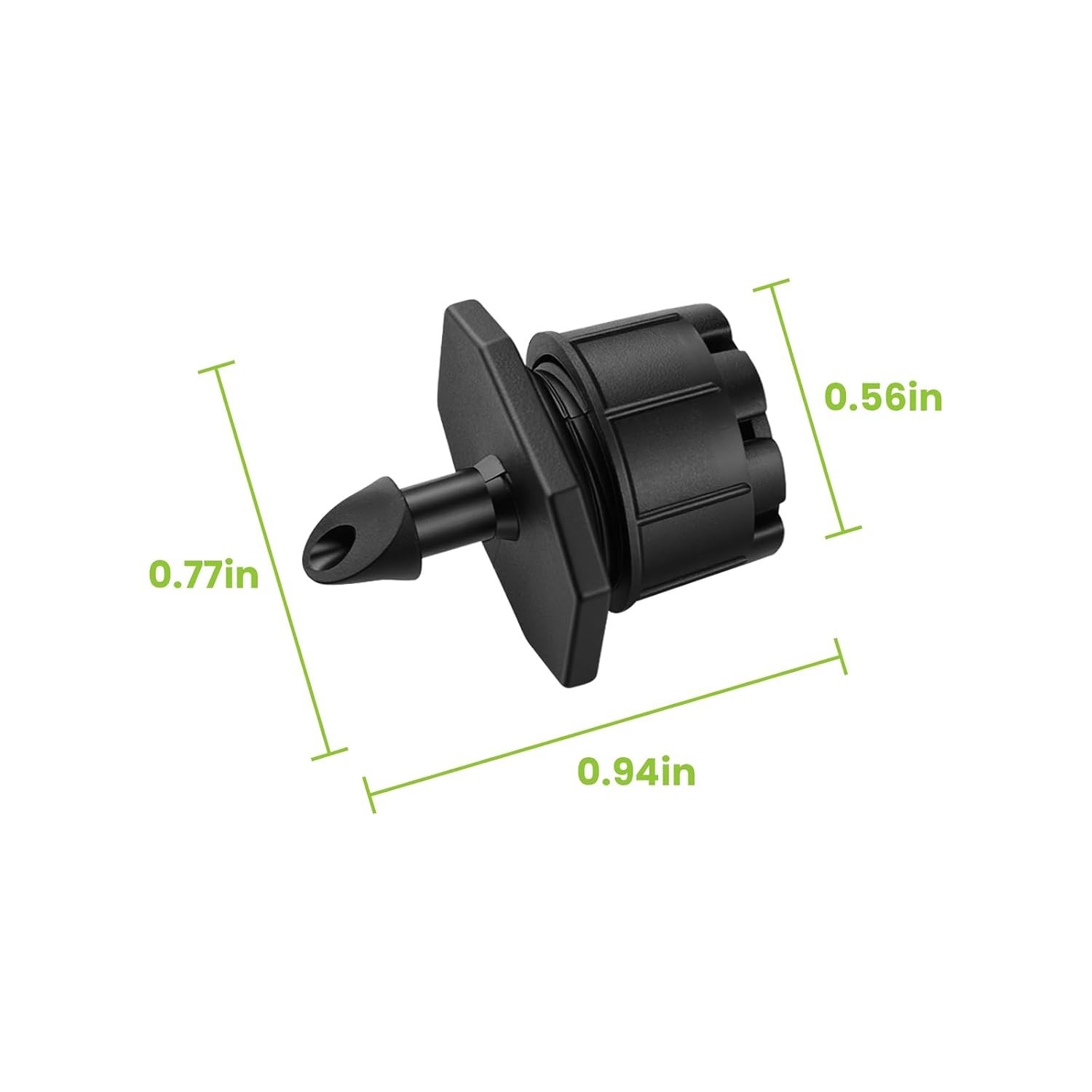 50 Pcs Adjustable Drip Irrigation Emitters for Raindrip 157005B | Adjustable ...