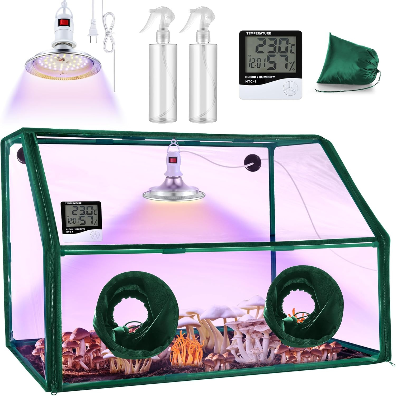Large Still Air Box Mushroom Grow Tent, 30X20X20 in Mycology Fume Hood Propagati