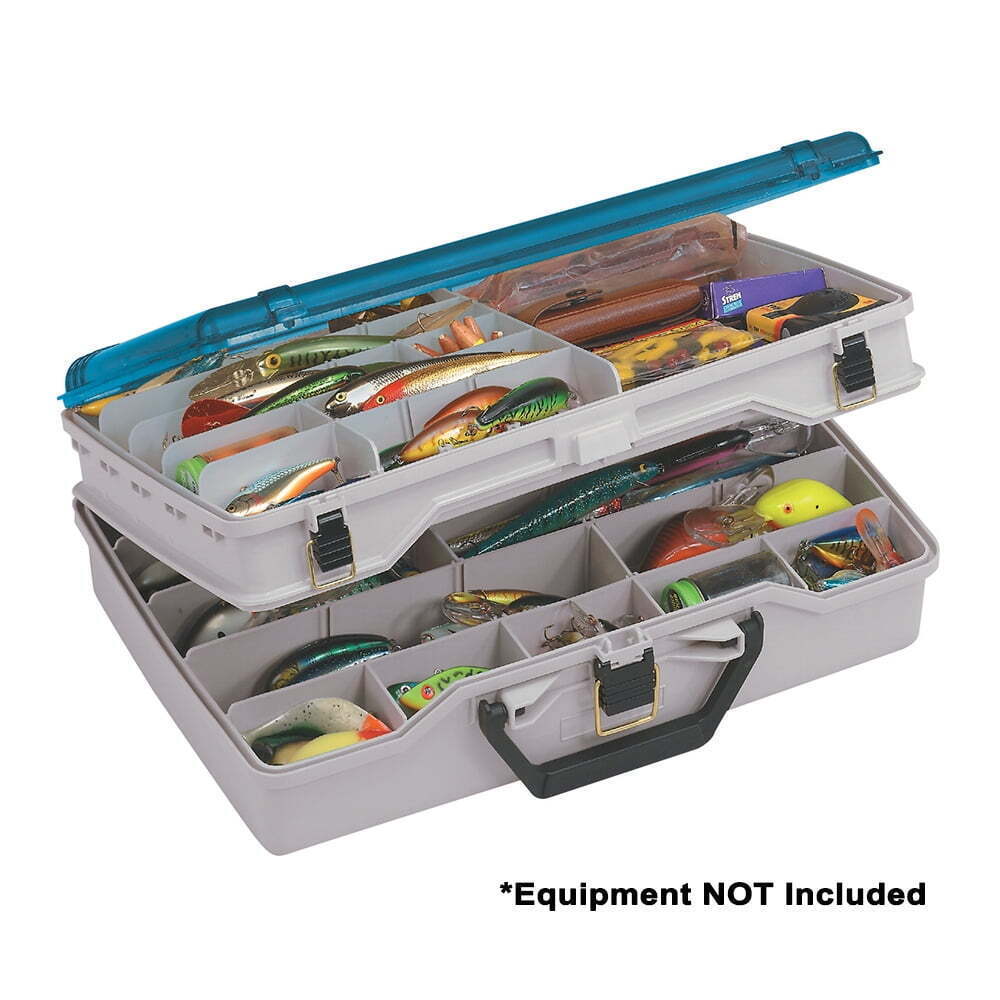 Fishing Tackle Boxes & Bait Storage Two-Level Tackle Storage Organizer Box US