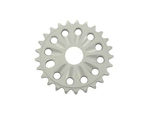 Bike Alloy Chainring 6061T6 1/2 X 1/8 25t Silver. Bike parts,Bicycle parts.