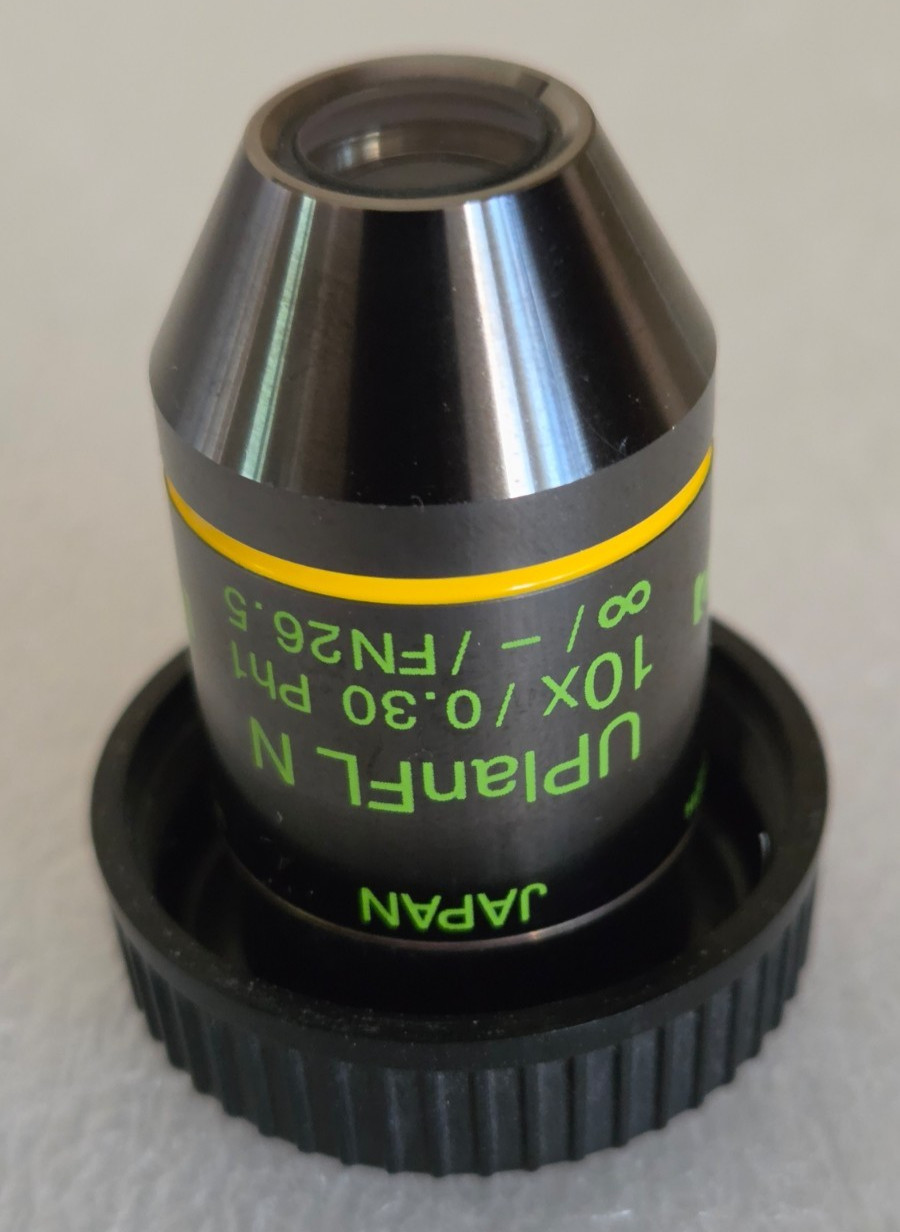 Olympus UPlanFL N 10x/0.30 Ph1 ∞/-/FN26.5 UIS2 Microscope Objective