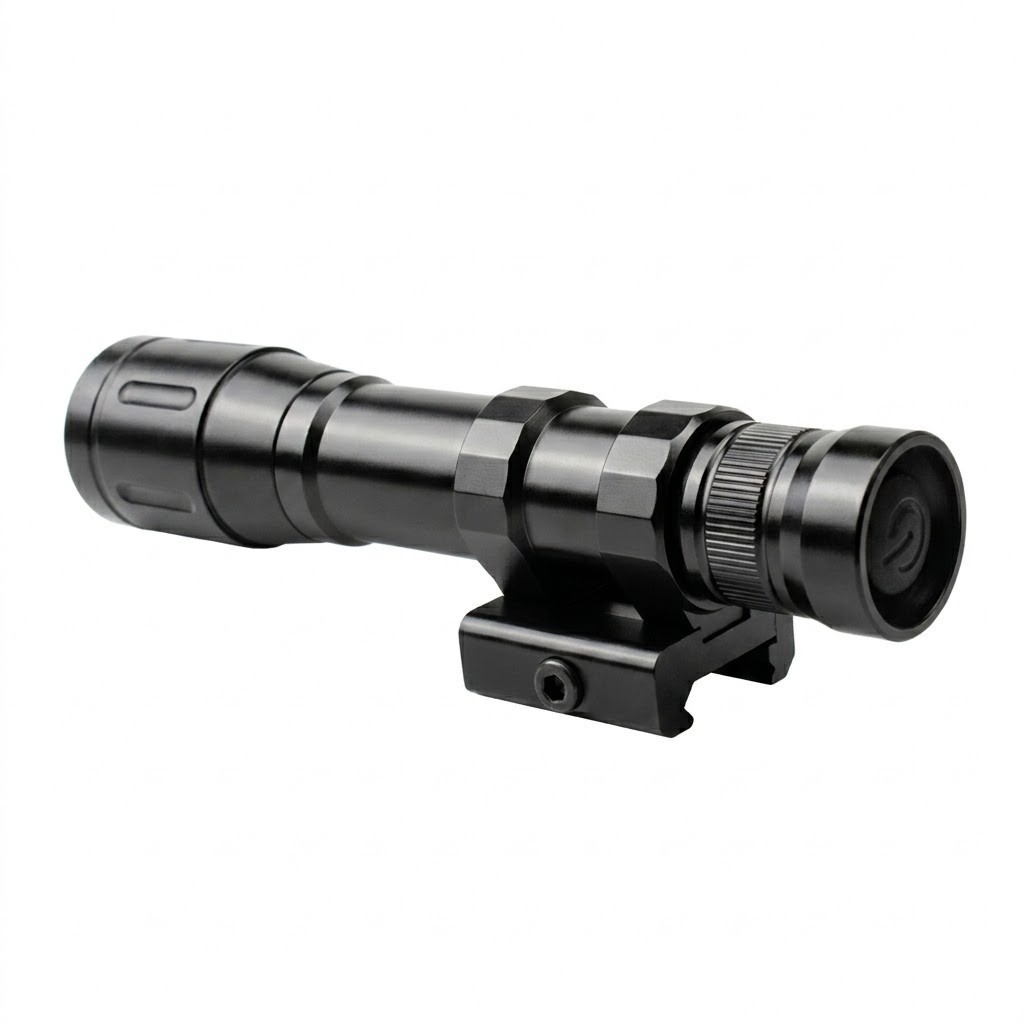 Rifle Light Weapon Flashlight Fits 20MM Rail Outdoor Tactical Flashlight