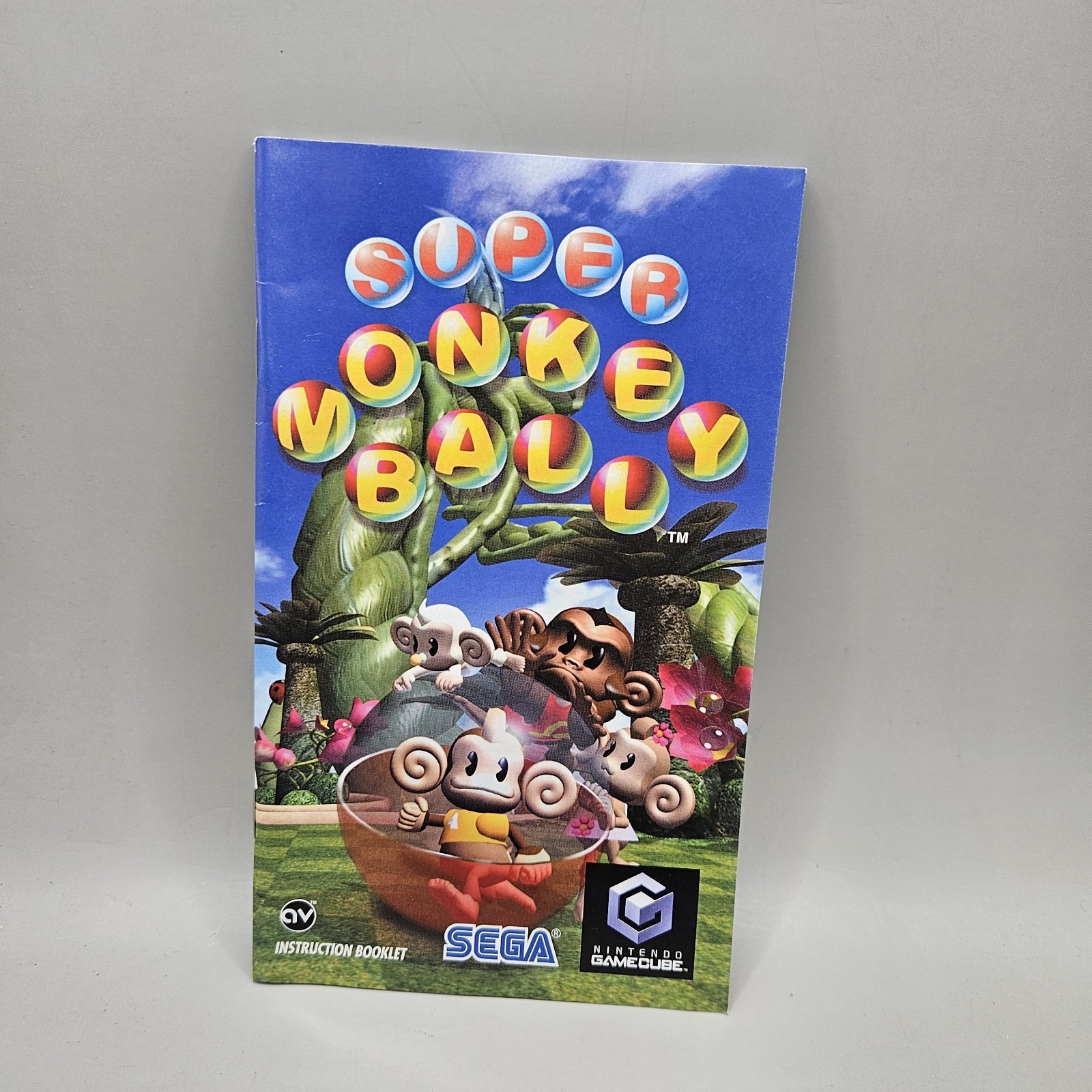 super monkey ball gamecube manual only
