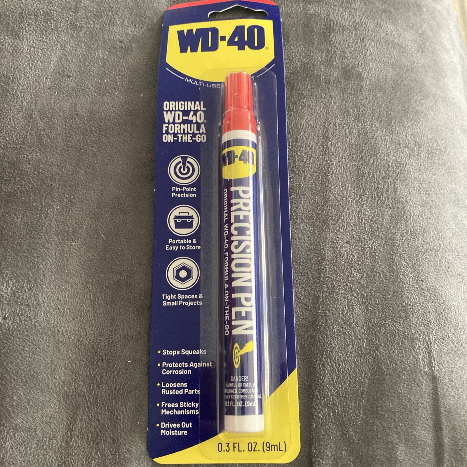 WD-40 PRECISION PEN LUBRICANT Original WD40 Formula ON-THE-GO Pin-Point Applicat