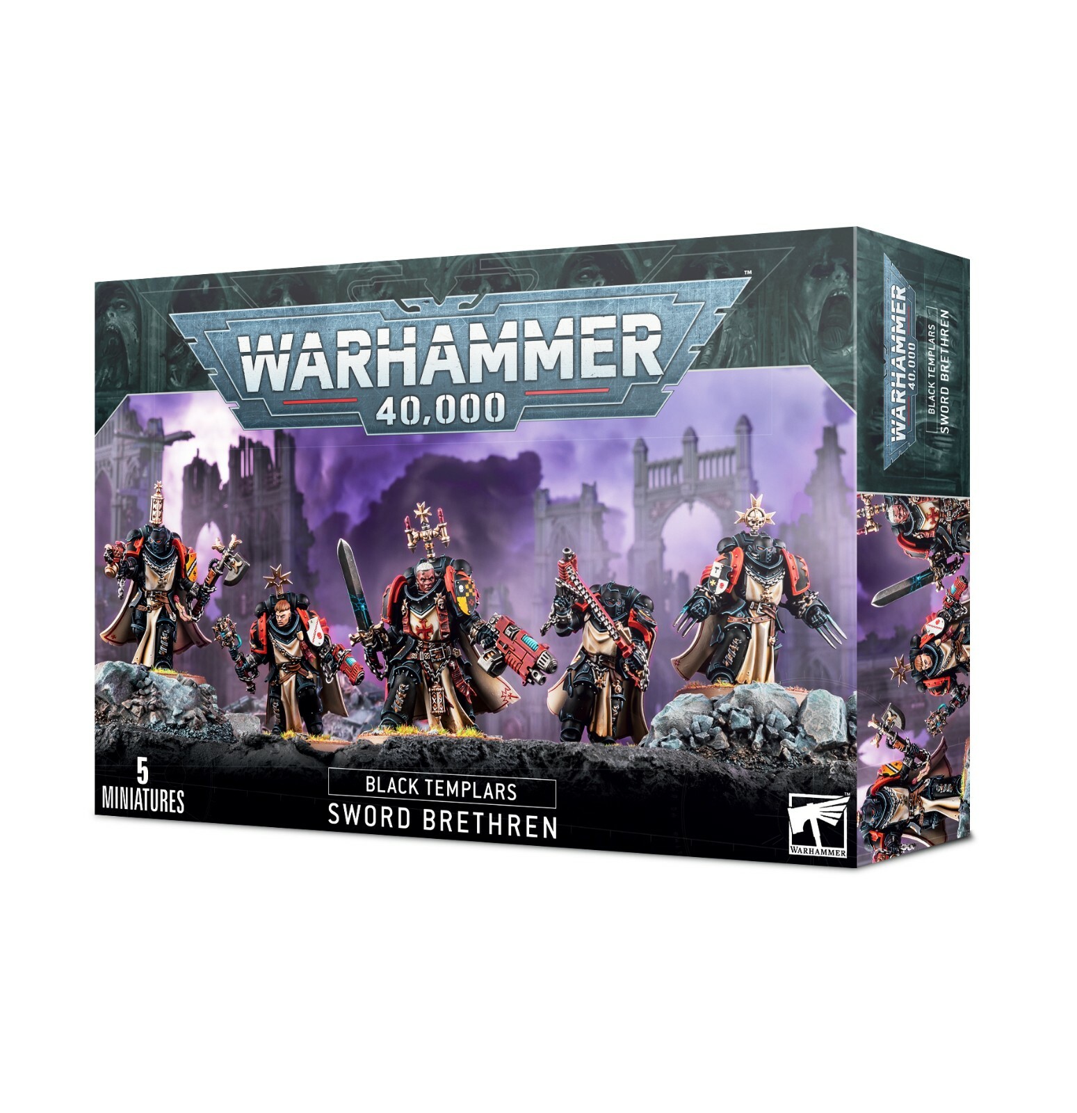 Sword Brethren Black Templars Warhammer 40K Space NIB