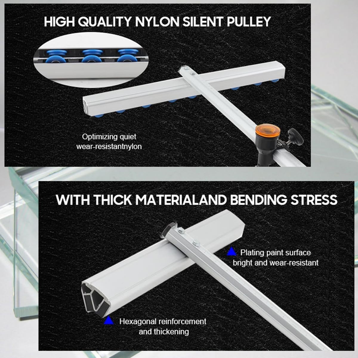 60cm T-Shaped Glass Cutting Tool,T Type Push Glass Cutter, Automatic Control ...