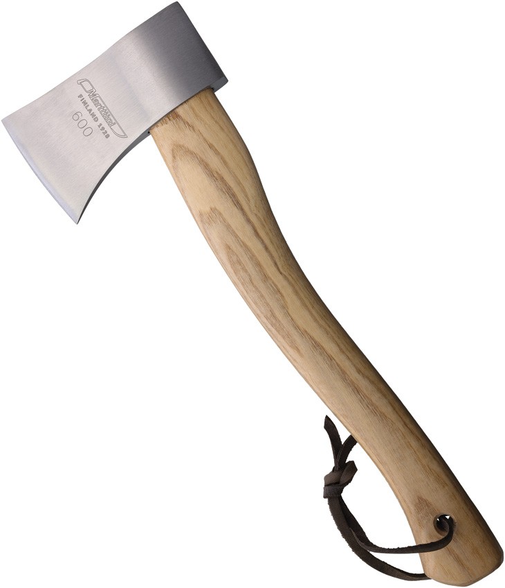 Marttiini Camping Axe 1031030 3.13" Carbon Steel Brown Wood Fixed Blade Knife