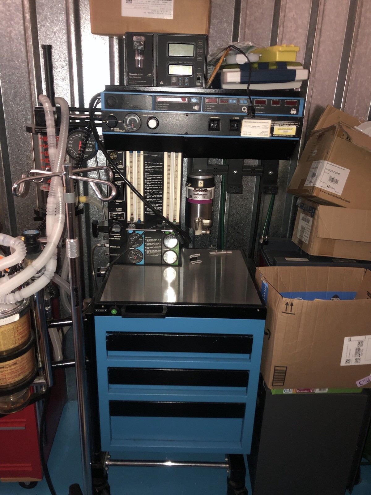 DRAGER NARKOMED  ANESTHESIA MACHINE