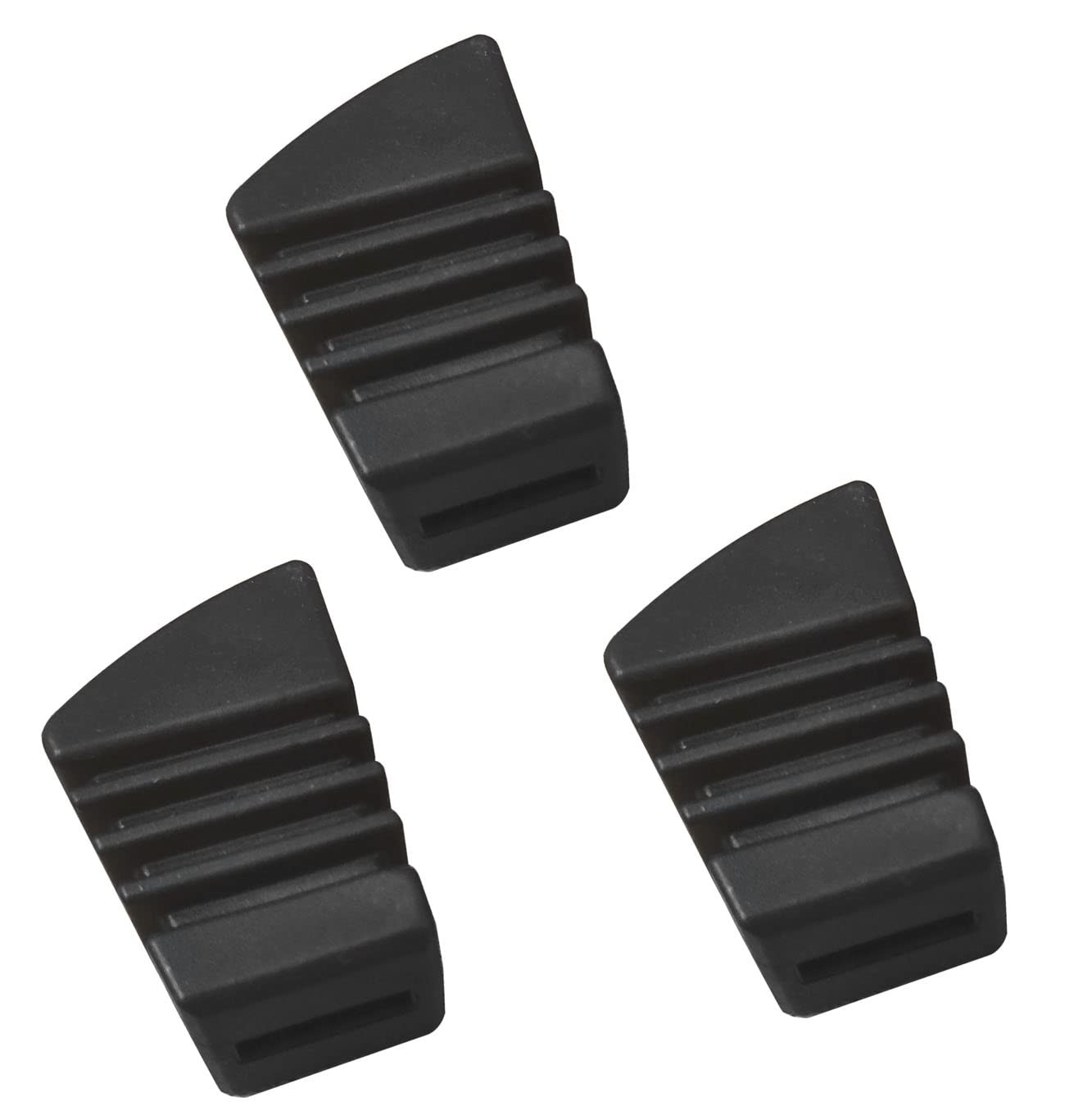 TUOREN 3/Pack Drum kit Rubber Feet Rack Stand Leg Small - C