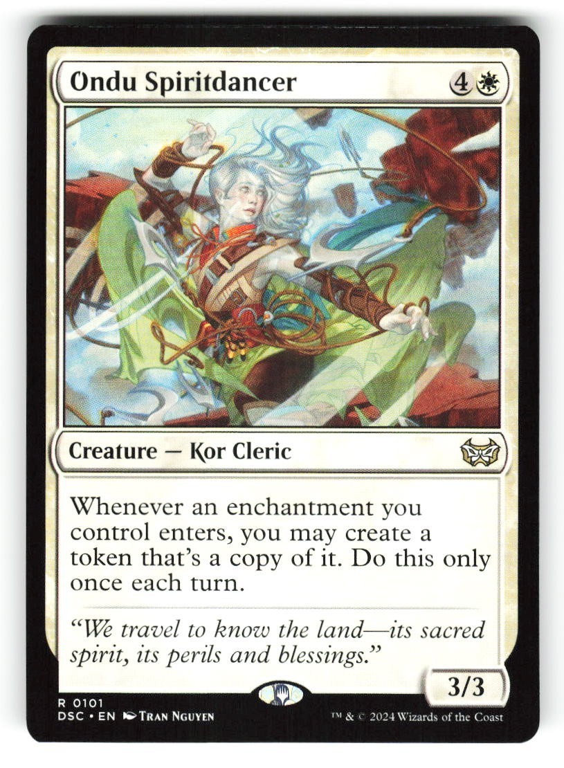 Ondu Spiritdancer #101 (NM) (DSC) (Non-Foil) MTG Magic