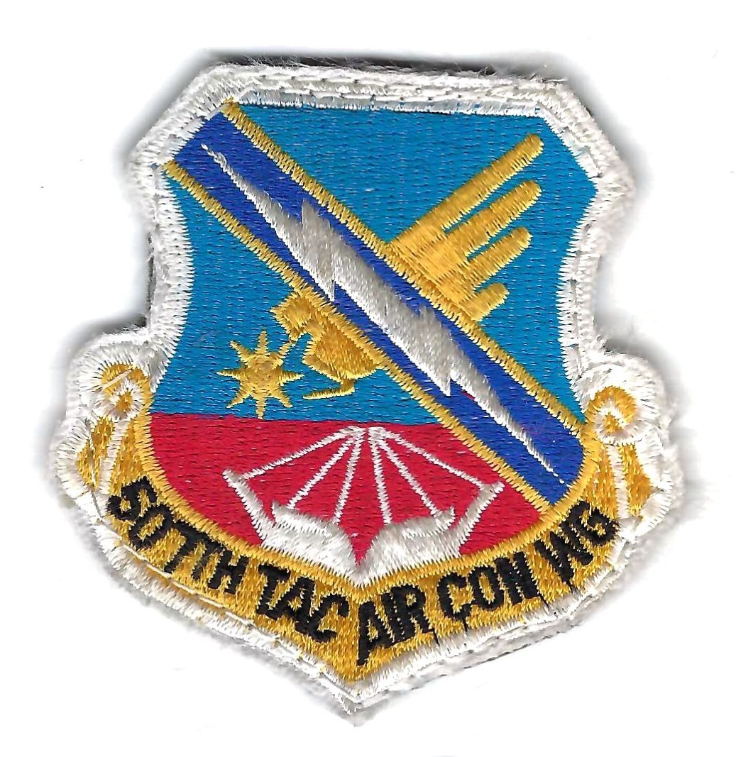 PATCH USAF 507TH TAC AIR CON WG TACW SHAW  AFB         JT-48