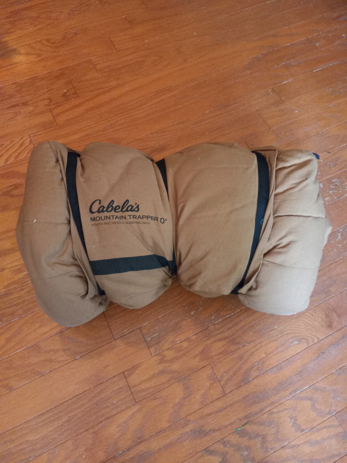 Cabela's Mountain Trapper Youth Rectangle Sleeping Bag 0 degree -18C Excellent