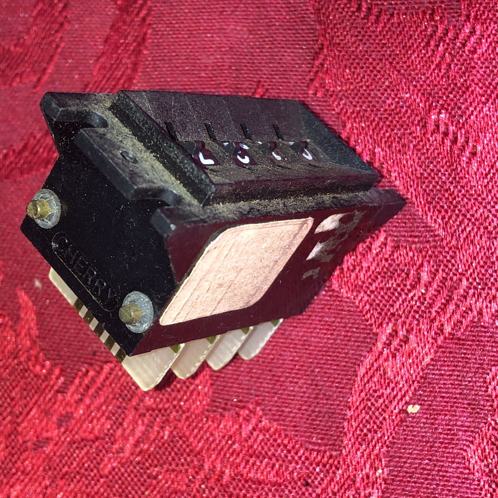 Vtg Cherry Rotary Counter Electronics