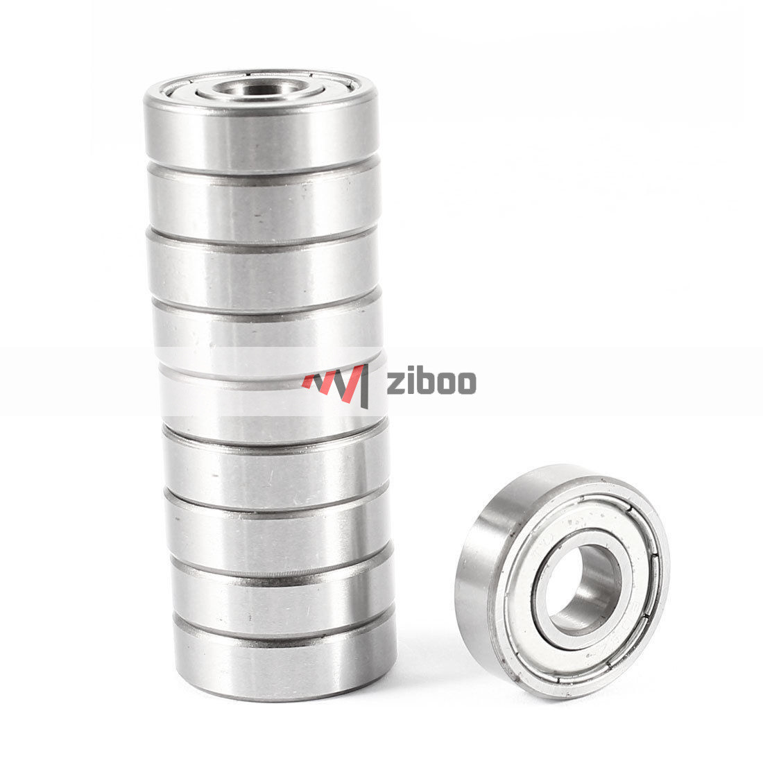 10Pcs 609Z 24x9x7mm Metal Sealed Single Row Deep Groove Ball Bearing #