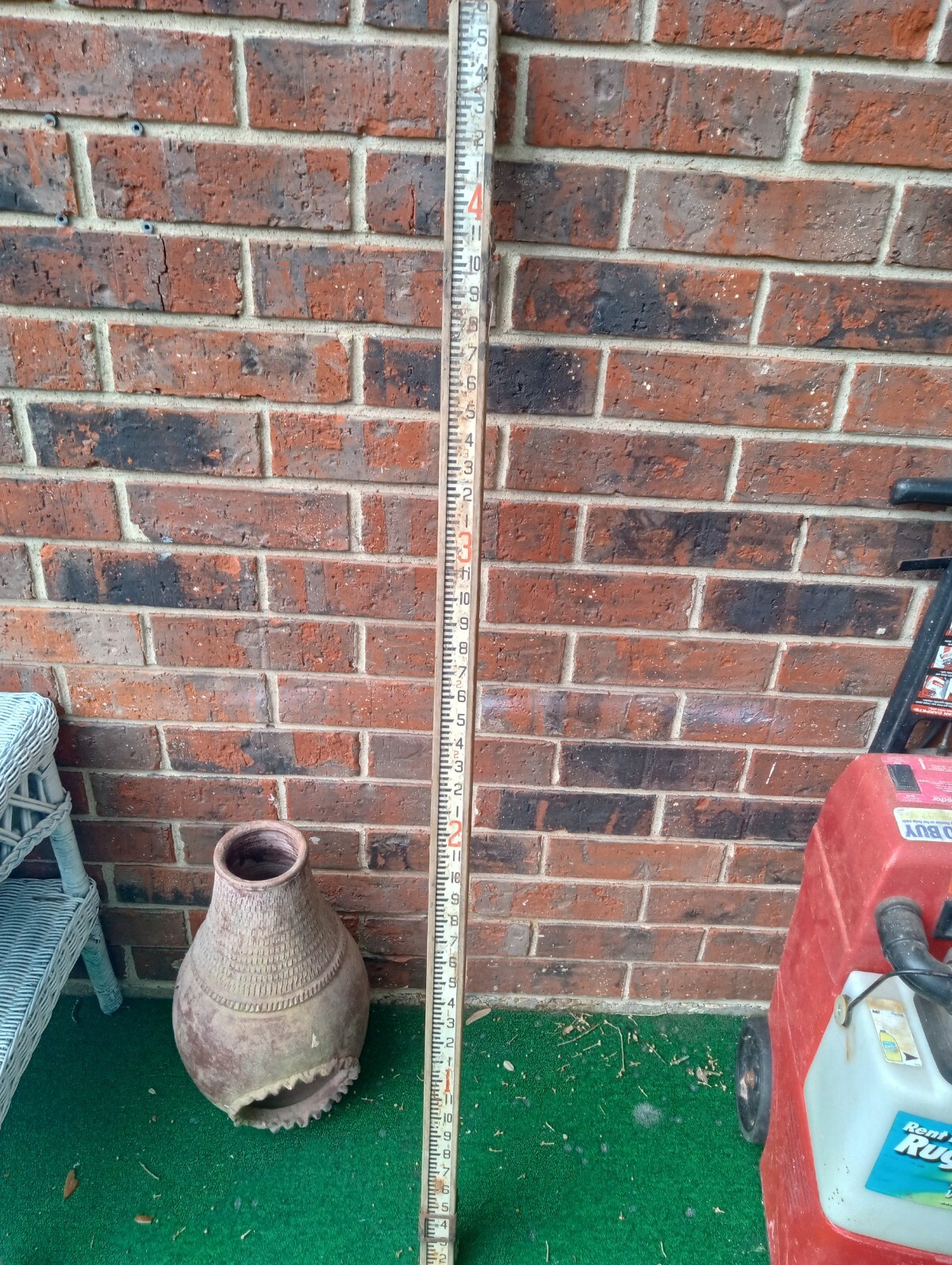 Large MEASURING STICK DEPTH FINDER