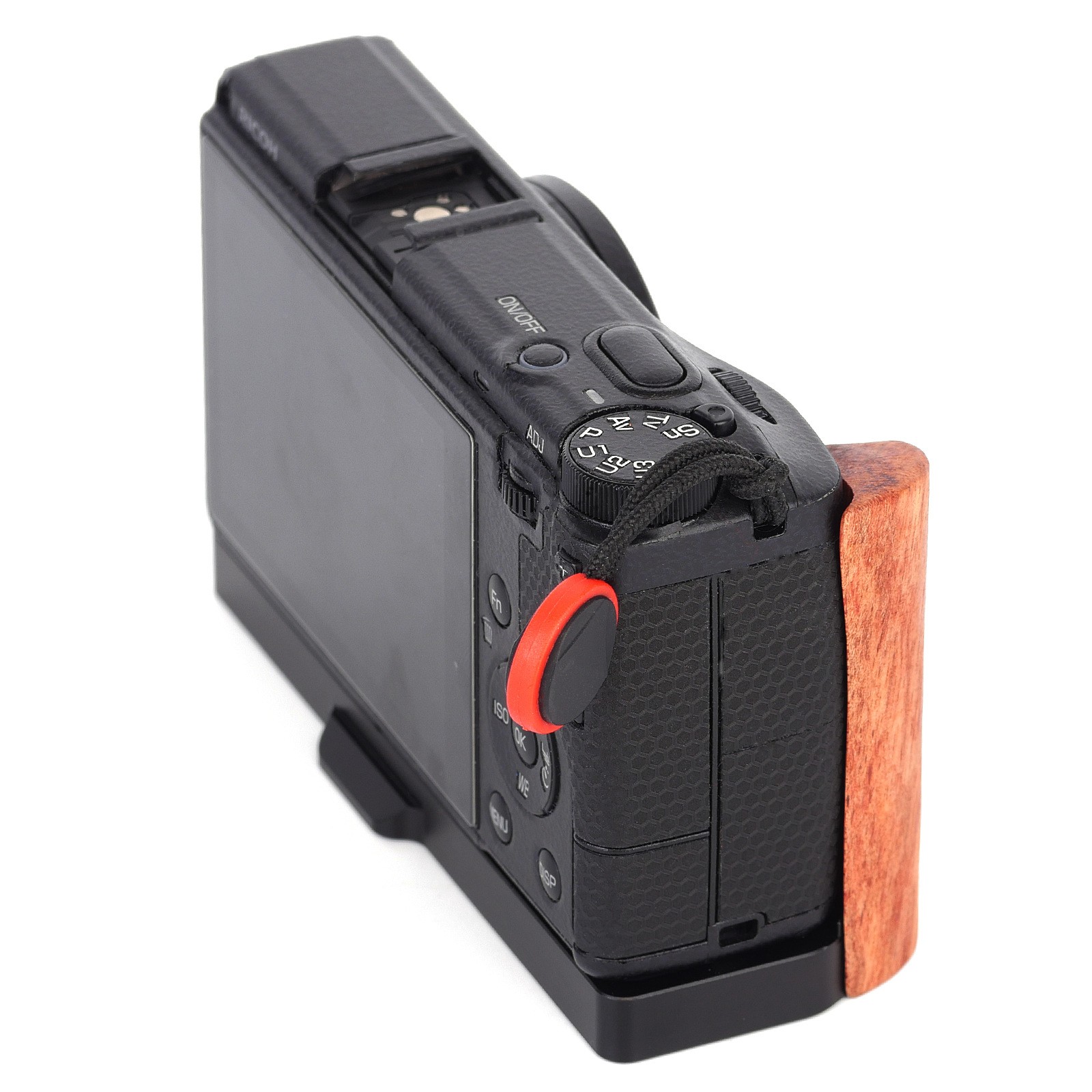 Rose Wood L Hand Grip for RICOH GR4 GR IV Camera Handle