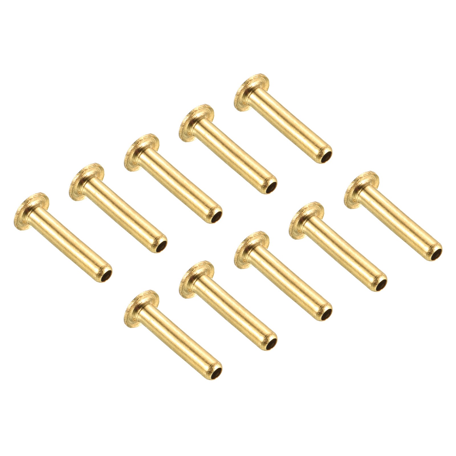 10pcs 2mm Tube Brass Compression Insert Tube Support Compression Sleeve Fitting