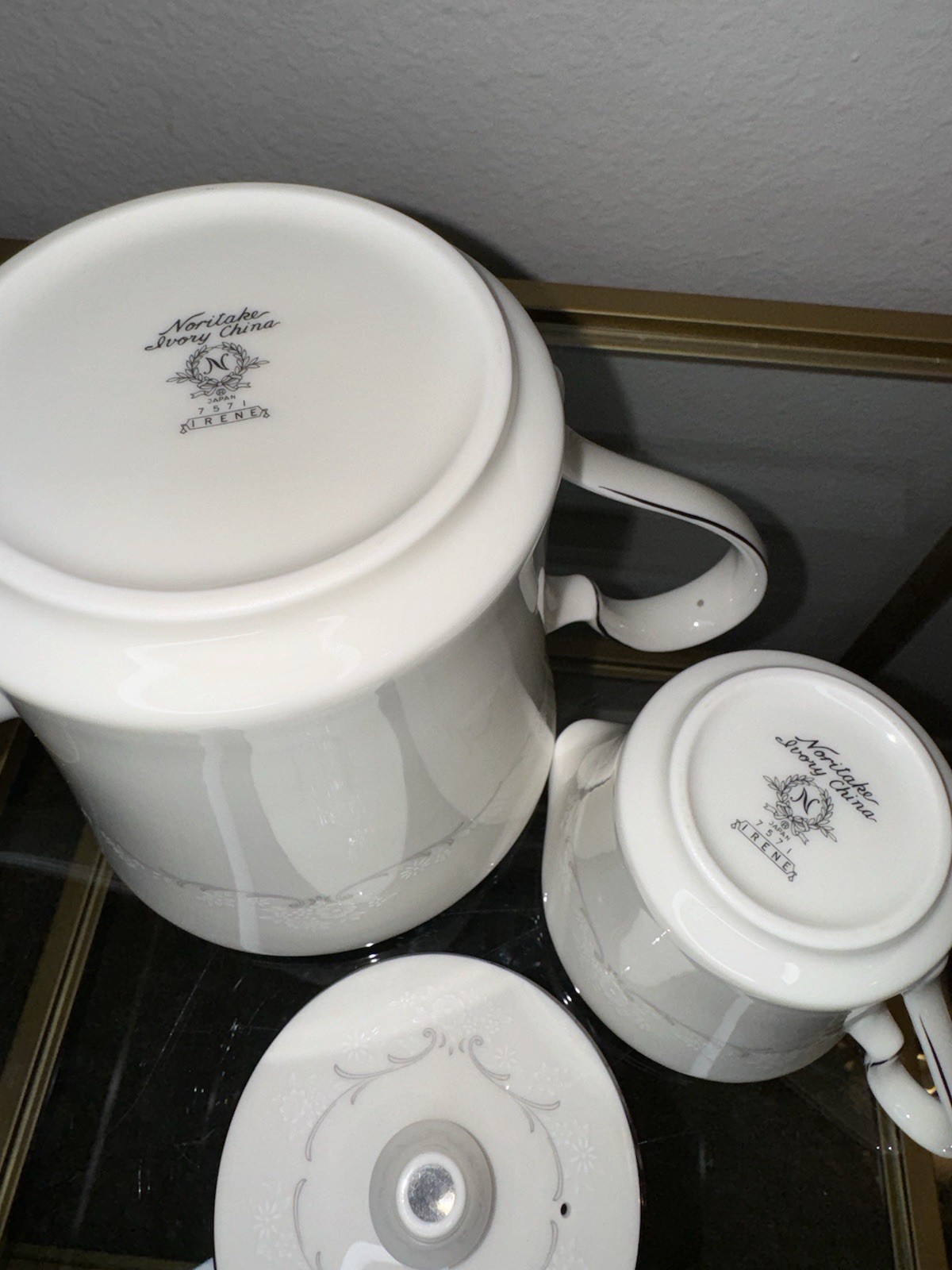Noritake Irene - Teapot & Creamer Set