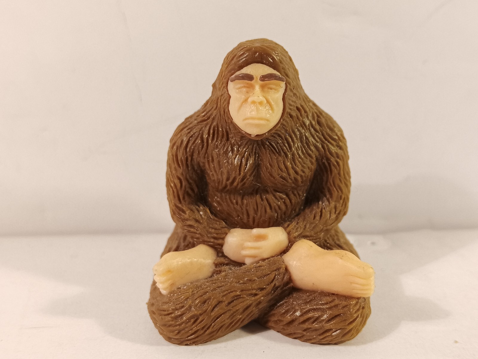 Meditating Bigfoot by Archie Mcphee  Vinyl Rubber Sasquatch Figurine