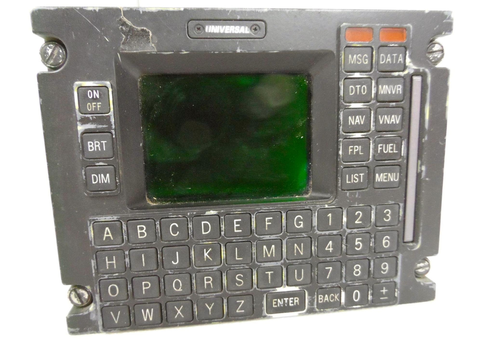 UNIVERSAL AVIONICS SYSTEMS 1014-21 MODEL UNS1 CONTROL DISPLAY UNIT
